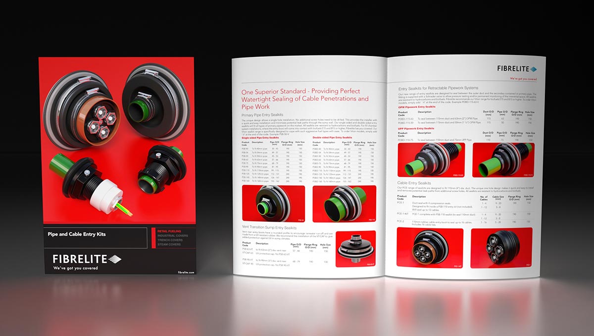 Graphic Design - Pipe/Cable Sealkit Brochure
